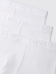 Набор мужских трусов боксеров Levi's 3 шт 1162242137 (Белый M)