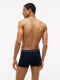 Набір чоловічих трусів Tommy Hilfiger транки 3 шт. 1162945292 (Синій/Сірий M)
