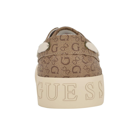 Мужские кеды-лоферы SILZON GUESS на шнуровке 42,5 (9,5 US) 28 см Коричневый 1159846114