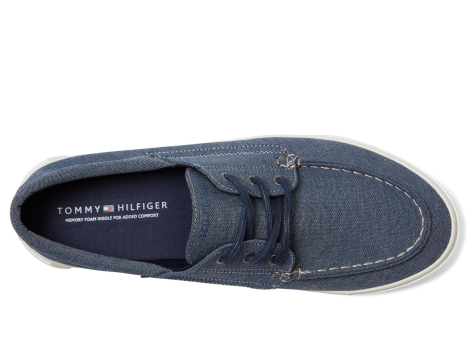 Чоловічі текстильні лофери Tommy Hilfiger на шнурках 41,5 (8,5 US) 27 см Синій 1159848293