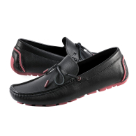 Мужские лоферы GUESS из экокожи 41,5 (8,5 US) 26 см Черный 1159859128