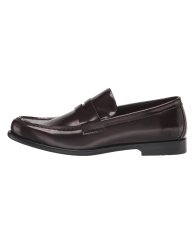 Мужские кожаные лоферы Crispo Calvin Klein 46 (12 US) 31 см Коричневый 1159863237