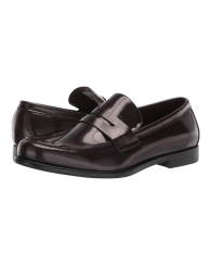 Мужские кожаные лоферы Crispo Calvin Klein 46 (12 US) 31 см Коричневый 1159863237
