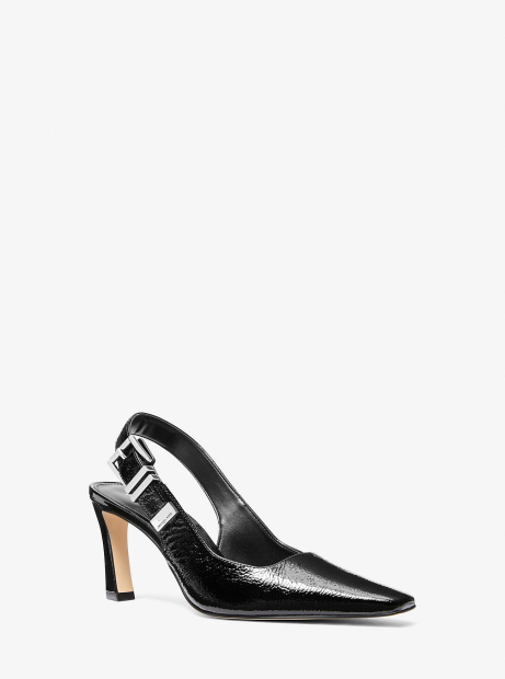 Женские кожаные туфли Michael Kors 37 (7 US) 25 см Черный 1159839521