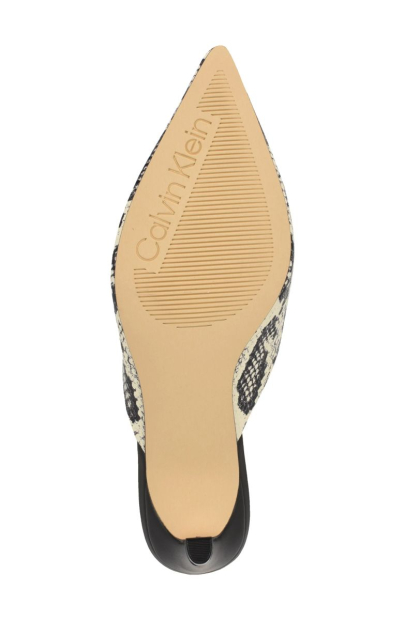 Эффектные женские туфли Calvin Klein с принтом 37 (6,5 US) 24 см Черный 1159840915