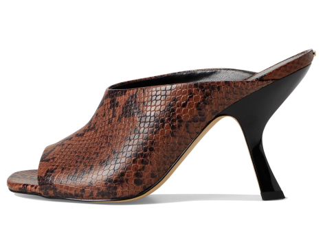 Жіночі шкіряні туфлі-мюлі Luna Michael Kors на підборі 36,5 (6,5 US) 24 см Коричневий 1159844324