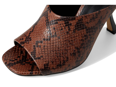 Жіночі шкіряні туфлі-мюлі Luna Michael Kors на підборі 36,5 (6,5 US) 24 см Коричневий 1159844324