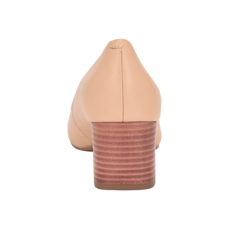 Женские кожаные туфли-лодочки Alanta2 Calvin Klein 37 (6,5 US) 24 см Бежевый 1159849025