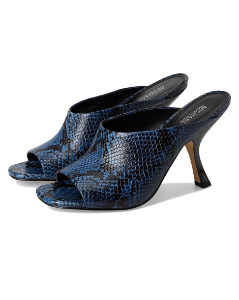 Женские кожаные туфли-мюли Luna Michael Kors на каблуке 36 (6 US) 23 см Синий 1159852855