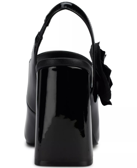 Лакированные туфли Karl Lagerfeld Paris на каблуке 40 (9 US) 26,2 см Черный 1159853932