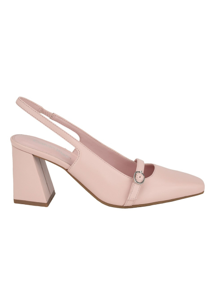 Кожаные туфли Ellisa Calvin Klein на каблуке 38,5 (8 US) 26 см Розовый 1159861107