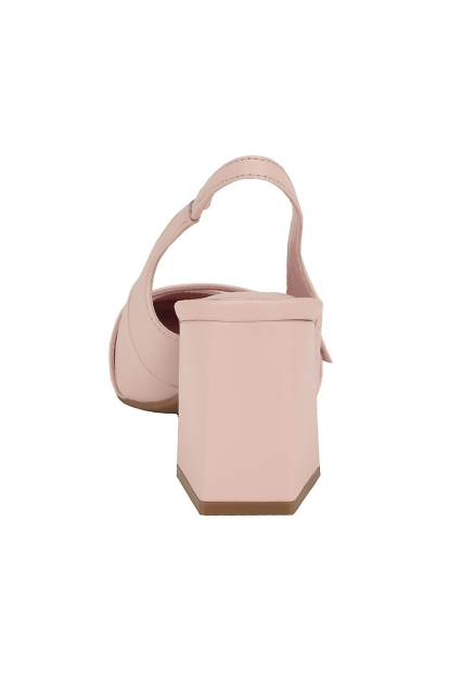 Кожаные туфли Ellisa Calvin Klein на каблуке 38,5 (8 US) 26 см Розовый 1159861107