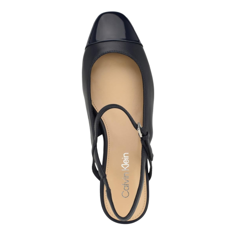 Жіночі туфлі-слінгбеки Calvin Klein мюлі 37 (6,5 US) 24 см Синій 1159863716