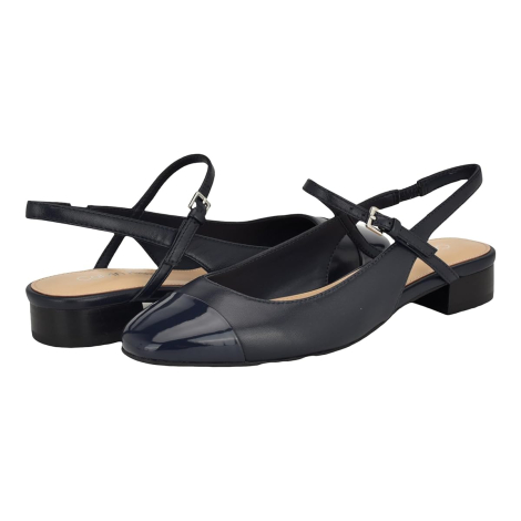 Жіночі туфлі-слінгбеки Calvin Klein мюлі 37 (6,5 US) 24 см Синій 1159863716