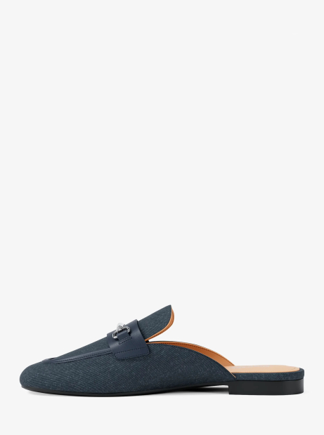 Женские текстильные мюли Carson Michael Kors 40 (9 US) 26,5 см Синий 1163045066