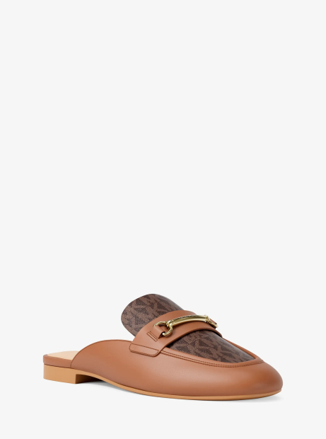 Женские мюли Carson Michael Kors 38 (7,5 US) 25 см Коричневый 1163230956