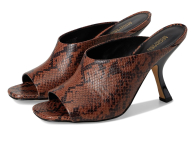 Женские кожаные туфли-мюли Luna Michael Kors на каблуке 36,5 (6,5 US) 24 см Коричневый 1159844324