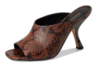 Женские кожаные туфли-мюли Luna Michael Kors на каблуке 36,5 (6,5 US) 24 см Коричневый 1159844324