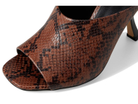 Жіночі шкіряні туфлі-мюлі Luna Michael Kors на підборі 36,5 (6,5 US) 24 см Коричневий 1159844324