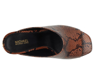 Жіночі шкіряні туфлі-мюлі Luna Michael Kors на підборі 36,5 (6,5 US) 24 см Коричневий 1159844324