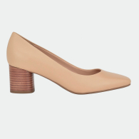 Женские кожаные туфли-лодочки Alanta2 Calvin Klein 37 (6,5 US) 24 см Бежевый 1159849025