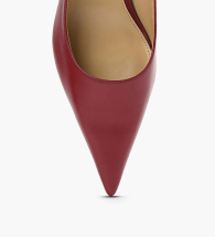 Жіночі туфлі з натуральної шкіри Luna Michael Kors на підборах 38,5 (8 US) 24,5 см Бордовий 1159851330