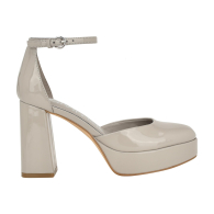 Женские туфли Sabin Calvin Klein на каблуке 39,5 (9 US) 26 см Серый 1159851776