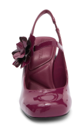 Лакированные туфли Karl Lagerfeld Paris на каблуке 38 (7,5 US) 24,5 см Бордовый 1159852003