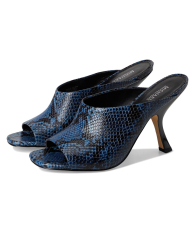 Женские кожаные туфли-мюли Luna Michael Kors на каблуке 36 (6 US) 23 см Синий 1159852855