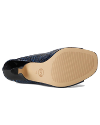 Женские кожаные туфли-мюли Luna Michael Kors на каблуке 36 (6 US) 23 см Синий 1159852855