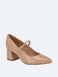 Женские туфли на каблуке Leora Calvin Klein 38 (7,5 US) 25 см Бежевый 1159854189