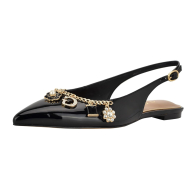 Женские лакированные мюли GUESS слингбэки 37 (6,5 US) 24 см Черный 1159854474