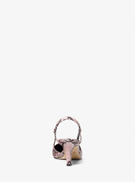 Кожаные туфли Alora  Michael Kors 39 (8,5 US) 25,5 см Черный/Розовый 1159859843