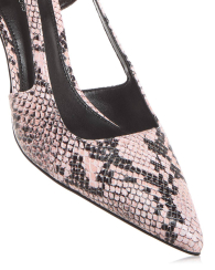 Кожаные туфли Alora  Michael Kors 39 (8,5 US) 25,5 см Черный/Розовый 1159859843