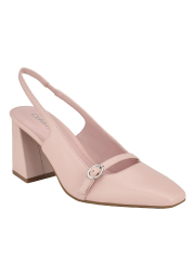 Кожаные туфли Ellisa Calvin Klein на каблуке 38,5 (8 US) 26 см Розовый 1159861107