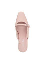 Кожаные туфли Ellisa Calvin Klein на каблуке 38,5 (8 US) 26 см Розовый 1159861107