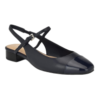 Женские туфли-слингбэки Calvin Klein мюли 37 (6,5 US) 24 см Синий 1159863716