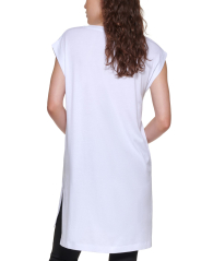 Женская туника DKNY с логотипом 1160057630 (Белый S)