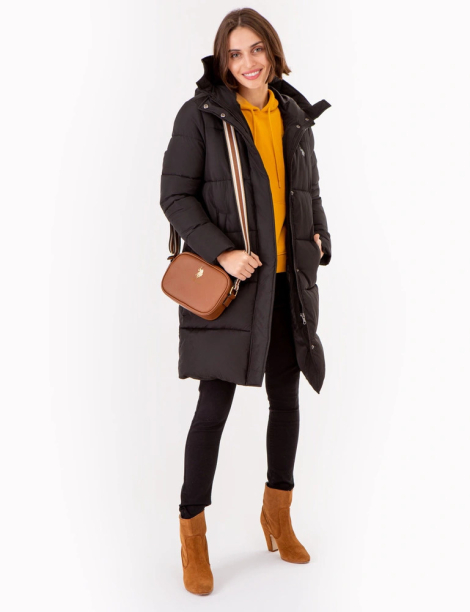 Женская куртка U.S. Polo Assn 1159843525 (Черный XS)
