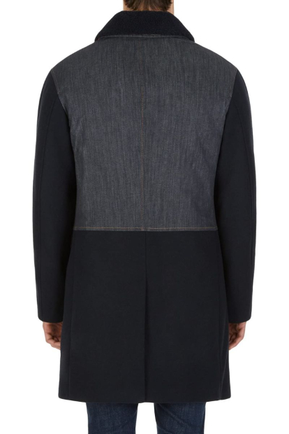 Мужское пальто Armani Exchange 1159848388 (Синий XL)