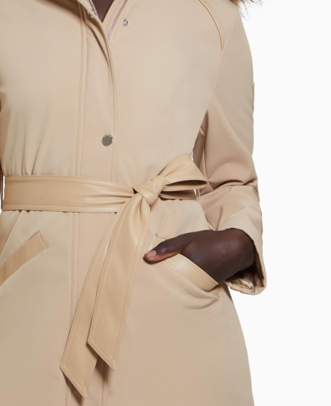 Удлиненная куртка Guess 1159848495 (Бежевый XXL)