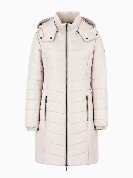 Женская куртка Armani Exchange 1159850496 (Молочный L)