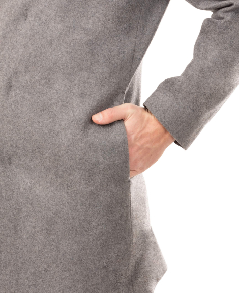 Чоловіче пальто із змішаної вовни Calvin Klein 1159850502 (Сірий 48)