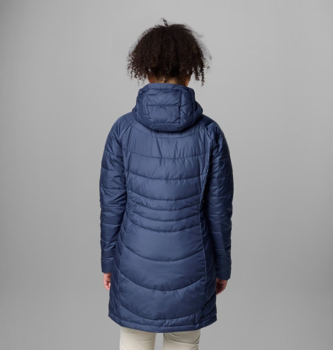 Женская удлиненная куртка Columbia с капюшоном 1159851443 (Синий S)