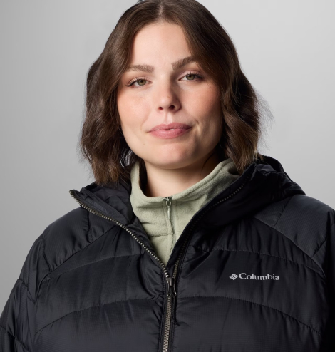 Женская удлиненная куртка Columbia с капюшоном 1159851988 (Черный S)