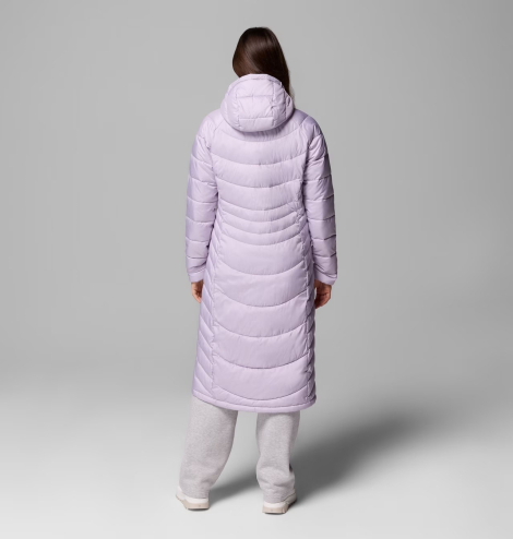 Женская длинная куртка Columbia с капюшоном 1159852948 (Сиреневый XXL)