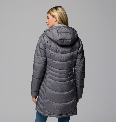 Женская длинная куртка Columbia с капюшоном 1159853294 (Серый M)