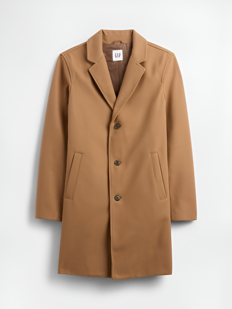 Чоловіче пальто GAP 1159858311 (Коричневий M)