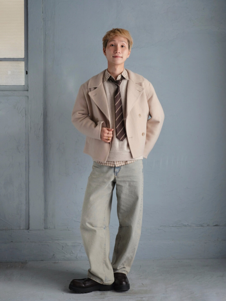 Жіноче коротке пальто Uniqlo 1159859368 (Молочний XXL)