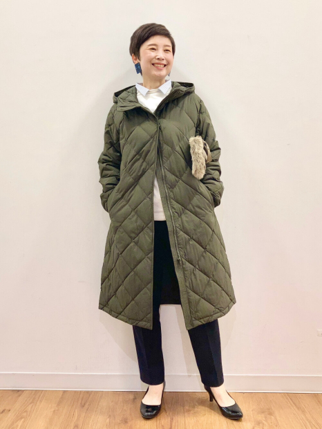 Длинная куртка PUFFERTECH UNIQLO 1159860431 (Зеленый S)